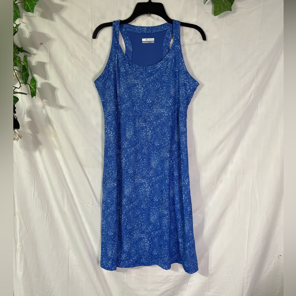 Columbia Blue Sleeveless Women's Dress. M